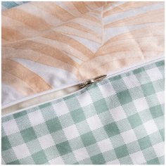 Комплект постельного белья СИТРЕЙД, AR-228, Сатин, 2-х спальный, наволочки 50x70, простыня на резинке 140х200 см