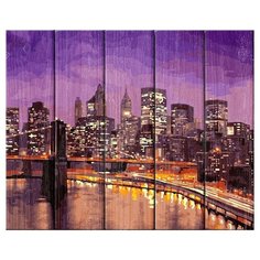 DALI Картина по номерам "Ночь в Нью-Йорке" 40х50 см (WN008)