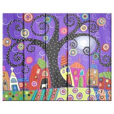 DALI Картина по номерам "Кудрявое дерево" 40х50 см (WS019)