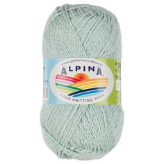 Пряжа Alpina "SHEBBY" 100% хлопок №11 голубой - 10 мотков по 50 г