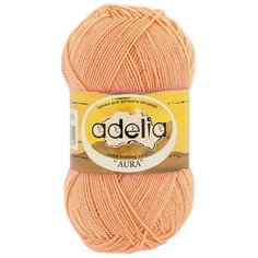Пряжа Adelia Aura, 100% акрил, 10*50 г, 250 м+-5 м, №031, светло-оранжевый