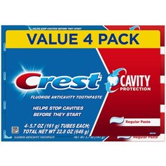 Crest Cavity Protection Regular Paste – Набор из 4 зубных паст