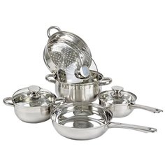 Набор посуды Attribute Melissa ASS402 8 пр. серебристый