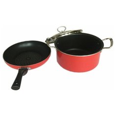 Набор посуды сковорода и кастрюля GB-JT003-08 USLANBFAY