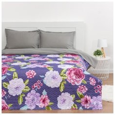 Покрывало Экономь и Я Евро, "Пионы", 200*210+-5 см