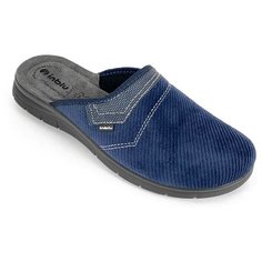 Анатомические тапки INBLU BG0037 синего цвета (Размер 41 / 26см)
