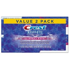 Crest 3D White Glamorous White – Набор из 2 зубных паст