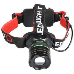 Фонарь налобный АКБ USB T10-P90 Police