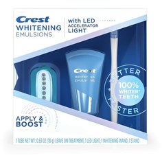 Crest Whitening Emulsions Leave-on Teeth Whitening Kit with LED Light – Отбеливающая эмульсия