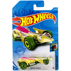 Hot Wheels Базовая машинка Preying Menace, желтая