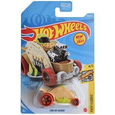 Hot Wheels Базовая машинка Car De Asada, бежевая