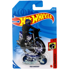 Hot Wheels Базовая машинка Tred Shredder, синяя