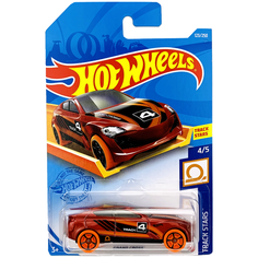 Hot Wheels Базовая машинка Grand Cross, оранжевая
