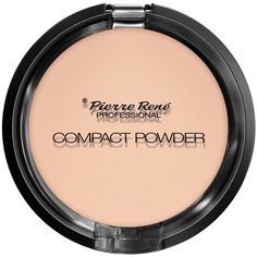 Pierre Rene Compact Powder тональная компактная пудра с натуральными маслами для сухой кожи 03 transparent