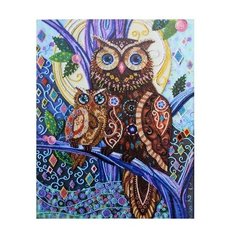 ABRIS ART Набор для вышивания бисером Оттенки полночи 28 x 36 см (АВ-445)