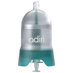 Adiri Бутылочка с системой подачи лекарств Adiri MD+, 118 мл, с рождения, зеленый