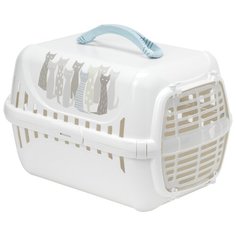 Переноска Trendy Runner Maasai цвет светло-серый, размер 51х31х34 см Moderna