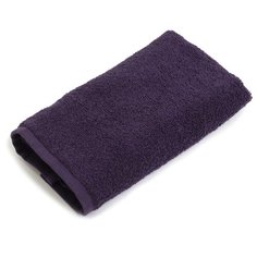 Полотенце махровое "Экономь и Я", фиолетовое