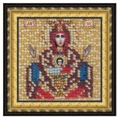 Набор для вышивания бисером "Неупиваемая чаша", 6,5x6,5 см Вышивальная Мозаика