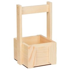 Заготовка для декорирования Mr. Carving "Ящик с ручкой", малый, 13х14х24 см, арт. ВД-752