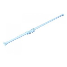 Карниз для ванной комнаты, 110-220 см, голубой Европласт