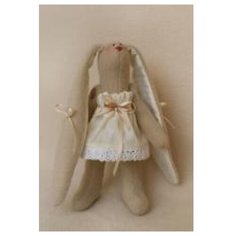 Набор для изготовления текстильной куклы "Rabbits Story", 20 см, арт. R007 Ваниль