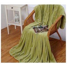 Плед Cleo Carre 180x200 см, зеленый