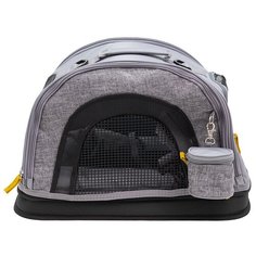 Переноска-трансформер "3 в 1" SUNDA 46,5х33х31см серая Nobby