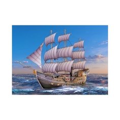 Алмазная мозаика "Навстречу приключениям", классическая, 22х32 см (без подрамника, с частичным заполнением) Рыжий кот