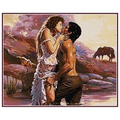 Алмазная вышивка (мозаика) "Страсть", 77x62 см Art Xobby