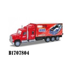 Машинка инерционная "Перевозчик-1" Рыжий кот