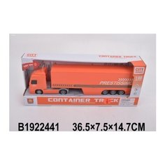 Транспорт инерционный "Фура с контейнером" (36 см) Рыжий кот