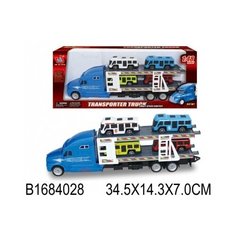 Машинка инерционная "Автовоз", 34,5 см Рыжий кот