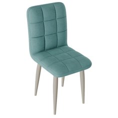 Стул «Франк» (конус) ДП 2-17 Капучино матовый / Аквамарин Triya