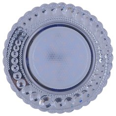 Встраиваемый светильник со светодиодной подсветкой Reluce53624-9.0-001ML GX53+LED3W CL