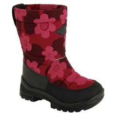 Сапоги Putkivarsi Bordeaux Flower 1303/1203 0826 Kuoma, Размер 23, Цвет 0826-принт бордовые цветы