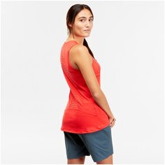 Майка для горных походов женская MH500 QUECHUA Х Декатлон XS Кораллово-Красный Decathlon