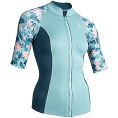 Футболка с короткими рукавами из неопрена женская 500 SUBEA Х Декатлон S Decathlon