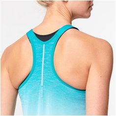Майка для бега дышащая" женская KIPRUN CARE зеленая " KIPRUN Х Декатлон S Decathlon