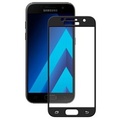 Защитное стекло 3D Deppa Samsung Galaxy A3 (2017) черный