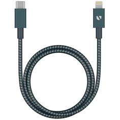 Кабель для Apple USB-C - Lightning, Deppa MFI 1.2м серый (72320)