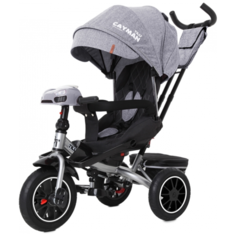 Велосипед трехколесный с ручкой Carrello Tilly Cayman CRL-381/7 Серый