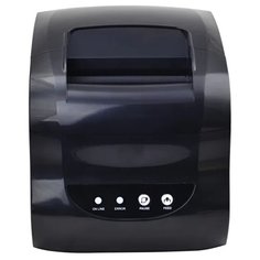 Термальный принтер этикеток Xprinter XP-365B (USB, Bluetooth) черный