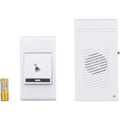 Звонок с кнопкой ТРИТОН Комфорт КМ-01С электронный беспроводной (количество мелодий: 32)