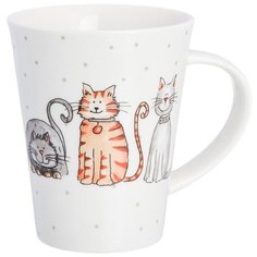 Кружка Elan gallery Коты, 375 мл, белый
