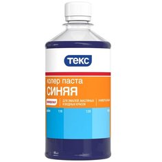 Колеровочная паста ТЕКС Универсал N6 синий 0.5 л
