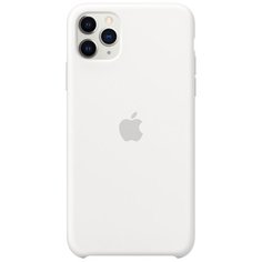 Чехол-накладка Apple силиконовый для iPhone 11 Pro Max белый