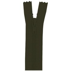 YKK Молния 0561179/30, 30 см, темный хаки/темный хаки