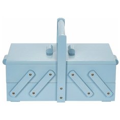 Шкатулка Prym для рукоделия 36х19х22 см светло-синий