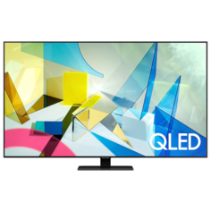 Телевизор QLED Samsung QE75Q87TAU 75" (2020), черненое серебро